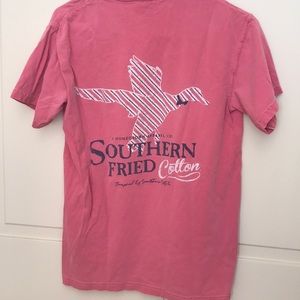 Pink Southern Fried Cotton Duck Shirt!